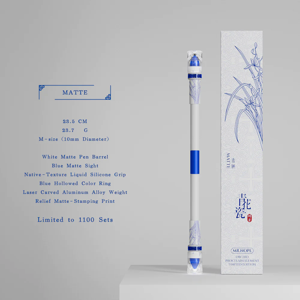 ปากกาควง Porcelain Orchid Element Limited Edition โดย Mr.Nope