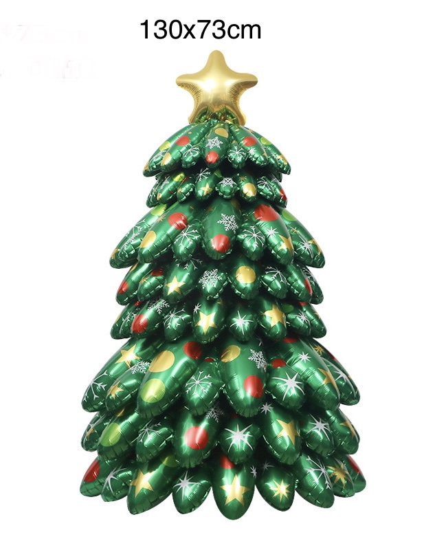 ลูกโป่งฟอยล์ Christmas tree layers 4D