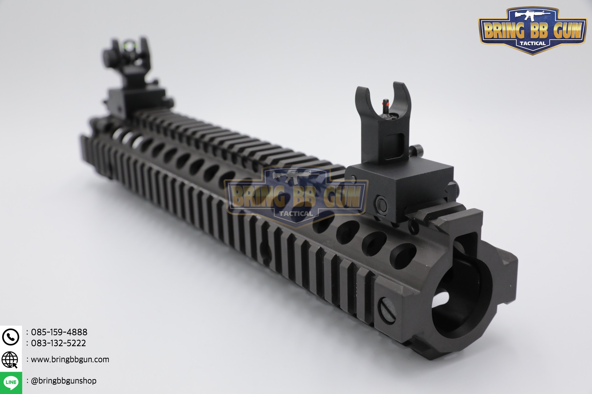 ศูนย์หน้า-หลังพับได้แบบโลหะ รุ่น ศูนย์เล็งเรืองแสง