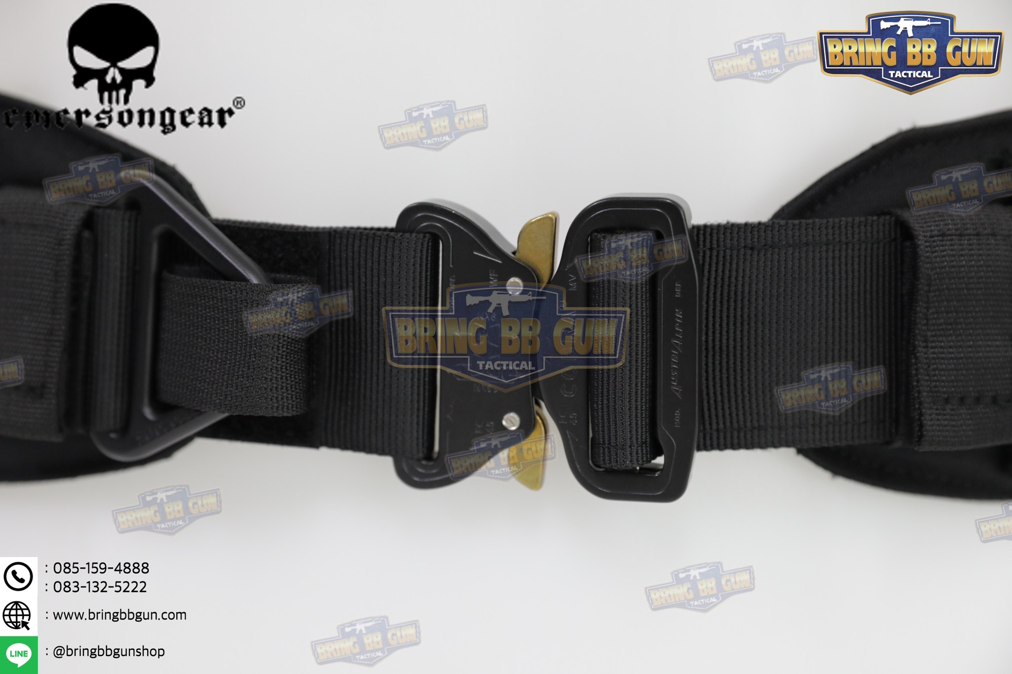 เข็มขัดยุทธวิธี รุ่น Cobra แบบมีนวม ยี่ห้อ Emerson (EmersonGear COBRA Battle Belt) (Battle Belt) (War Belt)