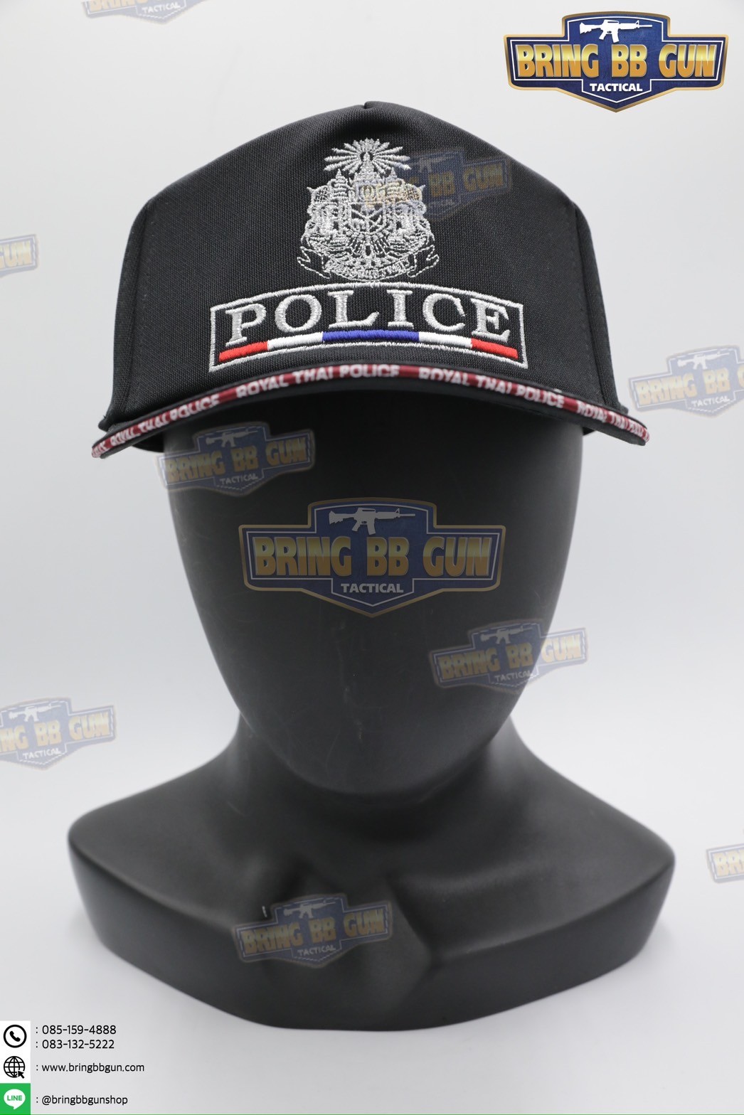 หมวกแก๊ปปักลายหน่วยงานต่าง เกรดพรีเมี่ยม (Version 1) Cap