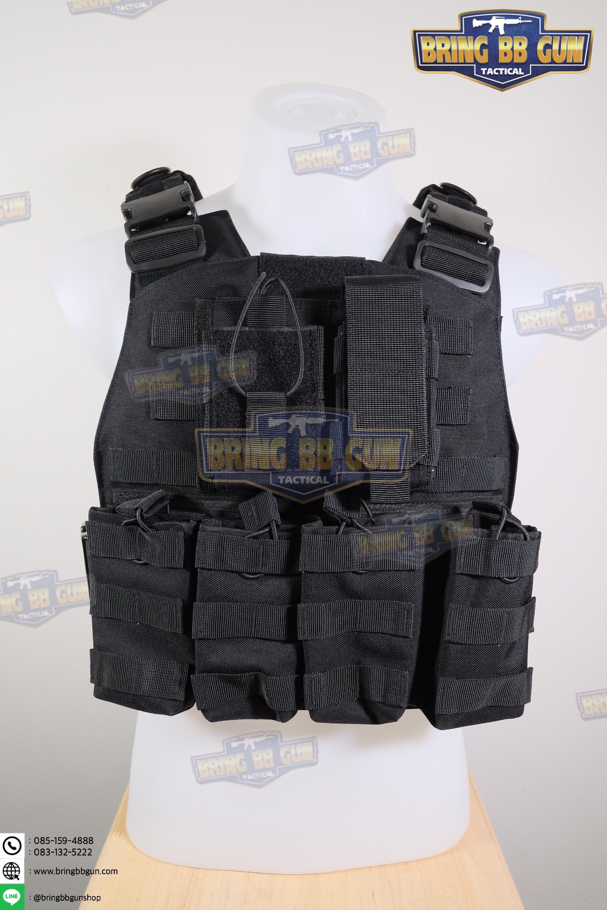 เสื้อเวส TP(Tactical Premium) (เสื้อเวสปลดไว4จุด) (เสื้อเกราะ S7 : V2)