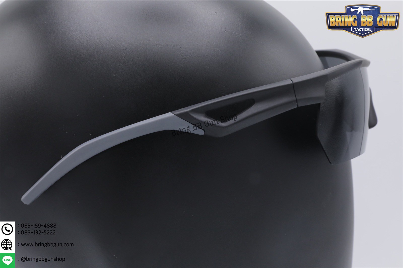 แว่นกันแดด เลนส์ Polarized (เลนส์โพลาไรซ์) รุ่น ทรงสปอร์ต