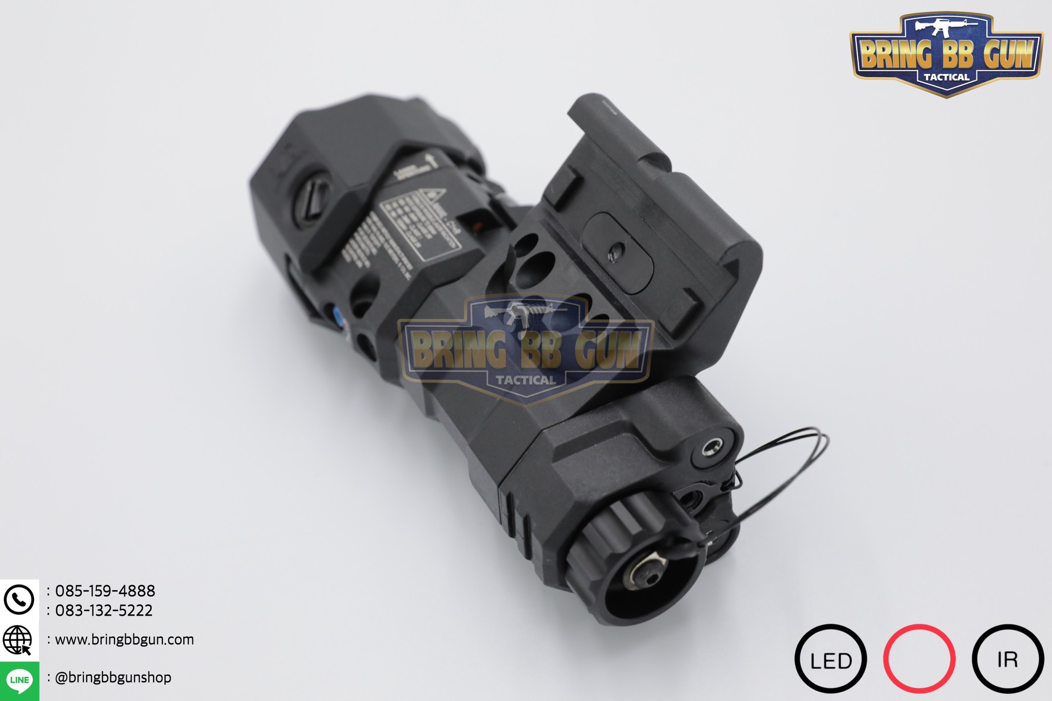 กล่องไฟฉาย+เลเซอร์ชี้เป้า+ไฟฉายIR+เลเซอร์ชี้เป้าIR (อุปกรณ์เล็งช่วยส่องสว่าง) B.E. Meyer รุ่น MAWL-C1+