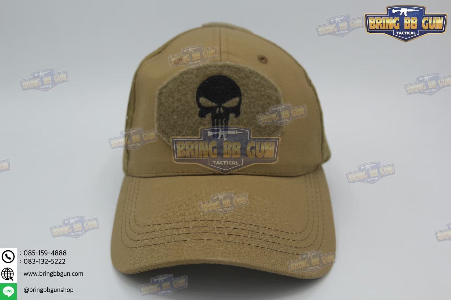 หมวกแก๊ป Punisher (หมวก Cap กะโหลก)