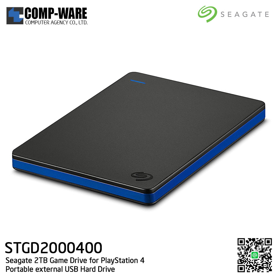 Seagate 2TB Game Drive for PlayStation 4 Portable External USB Hard Drive - STGD2000400