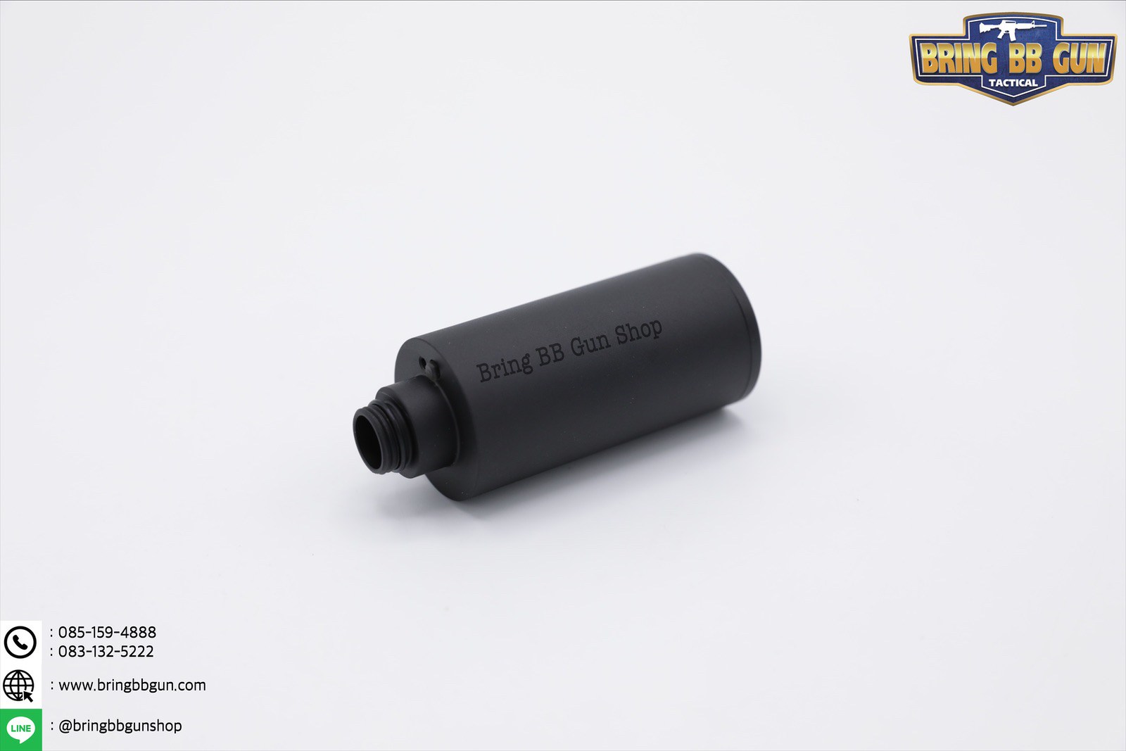 Tracer ยี่ห้อ 5KU รุ่น Spitfire ที่เก็บเสียงสำหรับยิงลูกเรืองแสง (ลูกสีเขียว)