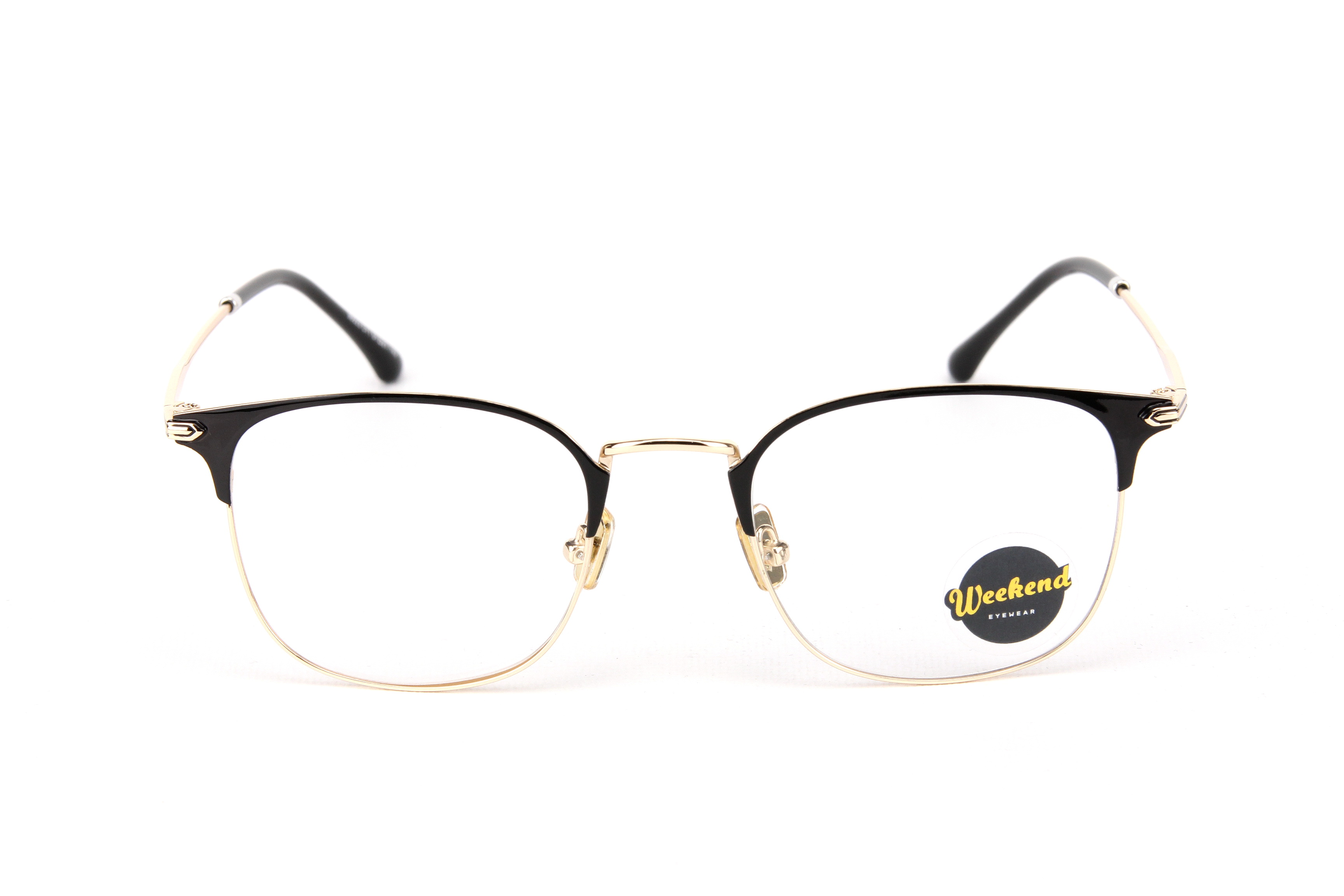 กรอบแว่นสายตา Weekend 90023 C71 Shiny Black