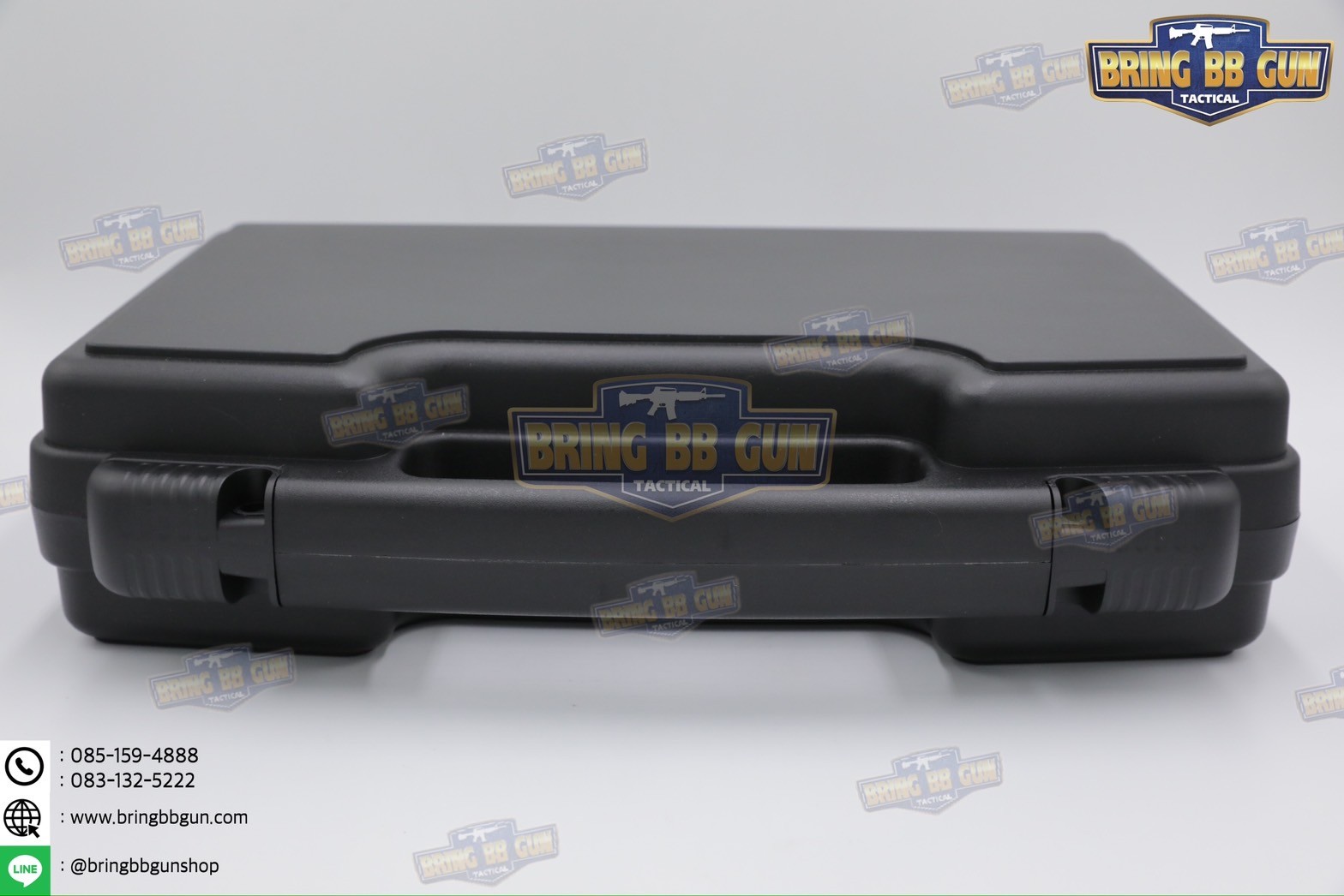 เคสกันกระแทรก B125 (กล่องปืนสั้น B125) (กล่องกันกระแทก) (Lockable Pistol Case) (Light Weight Case)