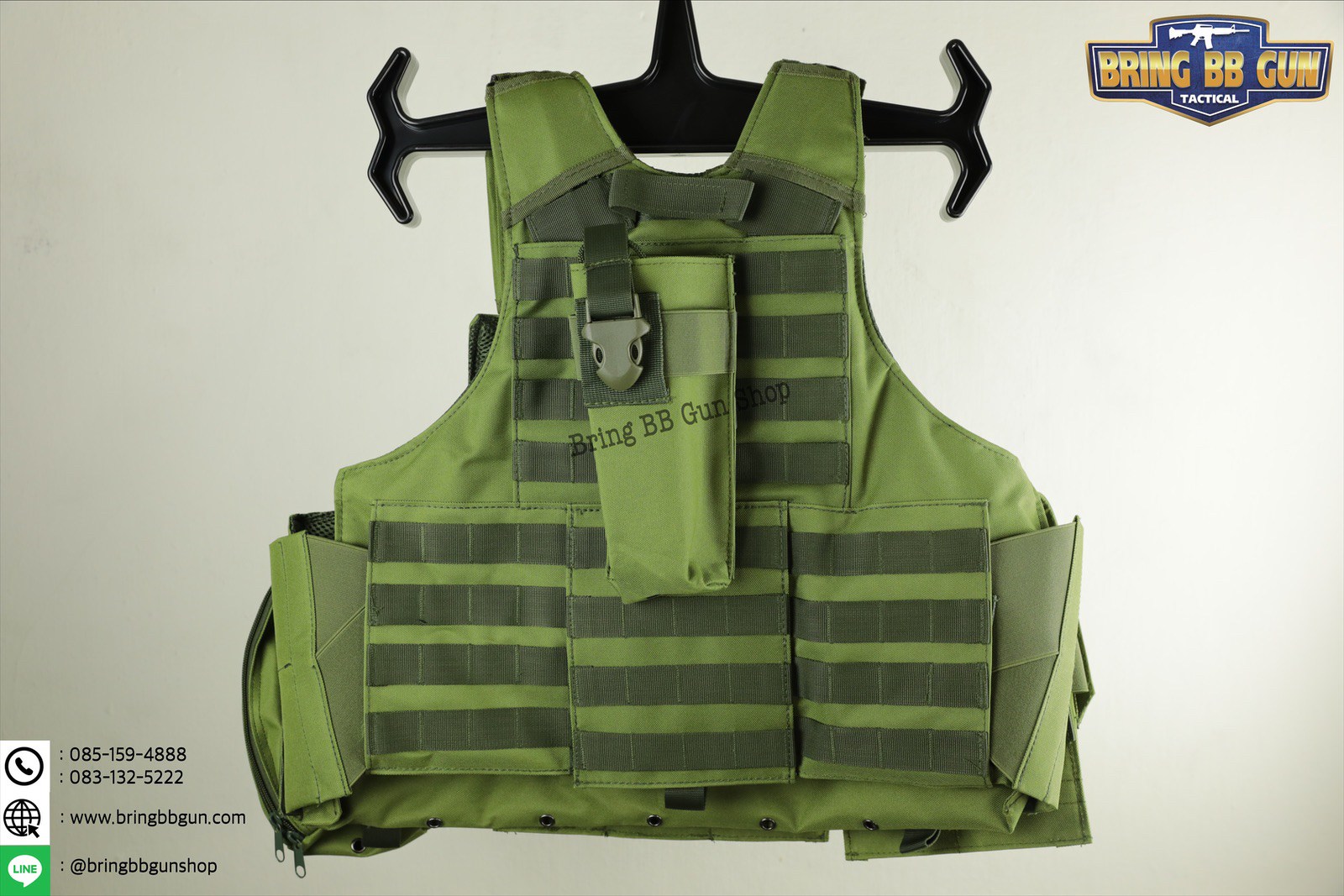 เสื้อเวส รุ่นไซราส (Tactical Vest C.I.R.A.S.)
