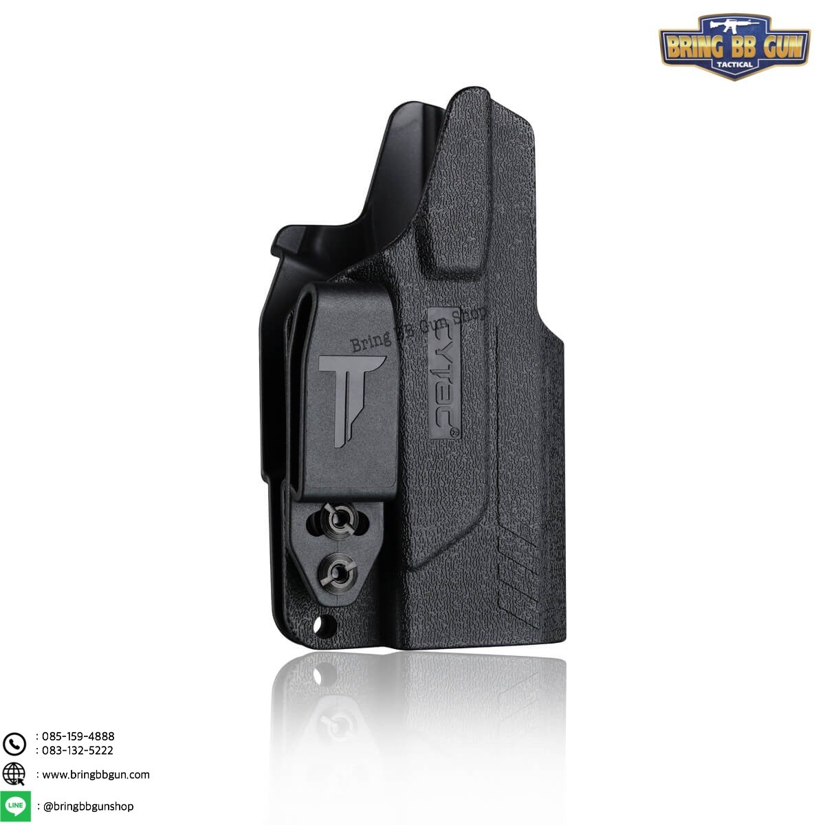 ซองปืน รุ่นIWB Claw Holster ยี่ห้อ Cytac รุ่น Glock26 (ซองปืนพกใน ปรับมือซ้ายมือขวาได้) ปืนที่ใส่ได้ Glock26/27/33 gen1-4