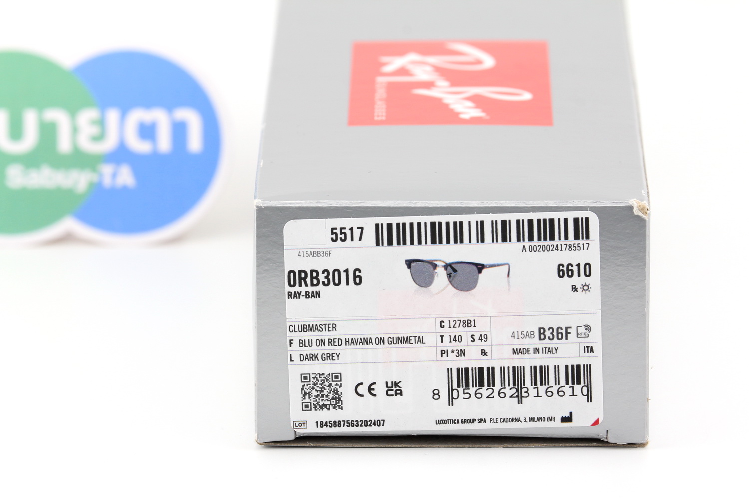 RayBan Clubmaster RB3016 1278B1