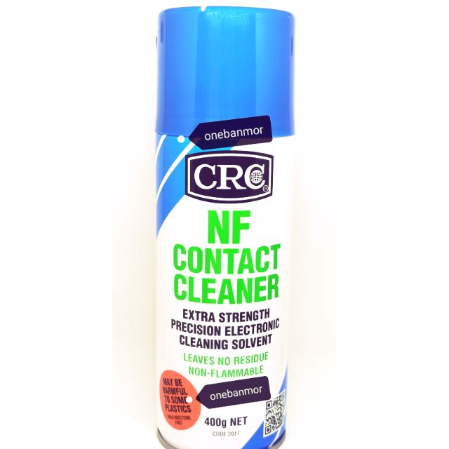 CRC NF Contact cleaner 2017 น้ำยาล้างหน้าสัมผัสชนิดไม่ติดไฟ ขนาด 400กรัม สินค้าของแท้ 100% ออกใบกำกับภาษีได้