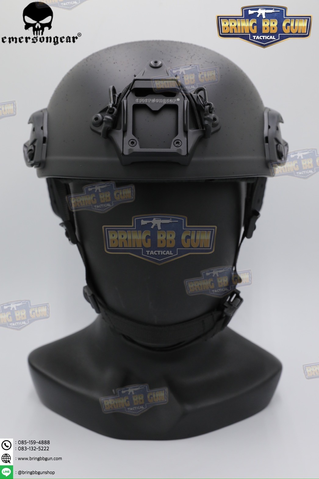 หมวก FAST SF SUPER HIGH CUT ยี่ห้อ Emerson (Emersongear Fast SF Super High Cut Tactical Helmet) (Ultra High Cut) (Super High Cut) (Tactical Helmet) (OPS-C)