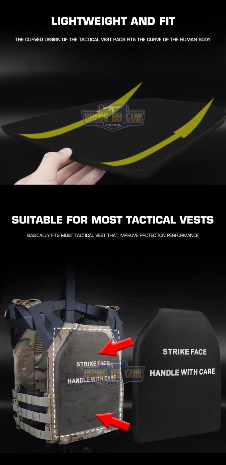 แผ่นกันกระสุนแบบโฟมEVA (สำหรับบีบีกัน)