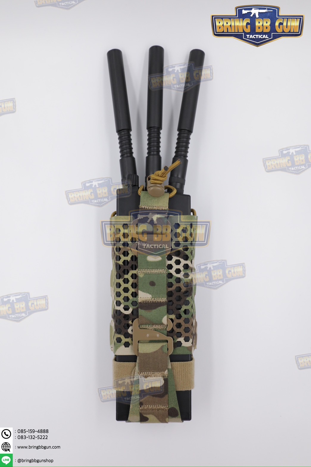 เพ้าวิทยุสื่อสารแบบผ้า Universal ทรงรังผึ้ง (ซองวิทยุสื่อสารแบบผ้า ปรับใส่ได้ทุกรุ่น) (ARC Hive Radio Pouch)