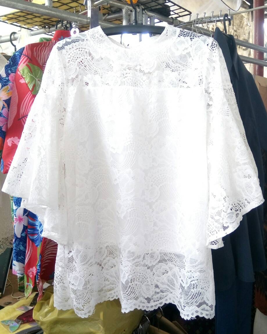 NNandNN Shop 3 0003 เสื้อลูกไม้ หลายสี 48"