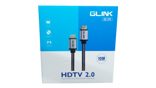 Glink HDMI Cable 4K GL-201 (V2.0) สาย HDMI ยาว 10 เมตร ออกใบกำกับภาษีได้