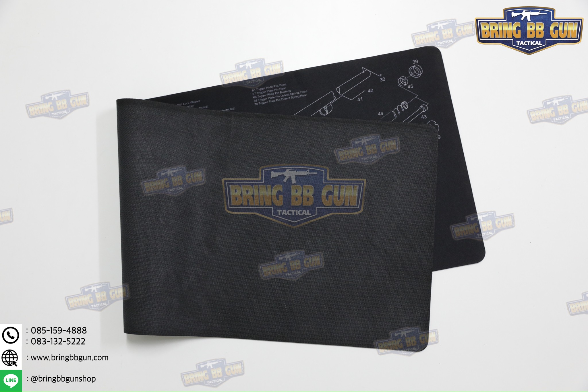 แผ่นยางรองอเนกประสงค์ ลาย Remington 870 แผ่นรองเม้าส์ (Mouse Pad)