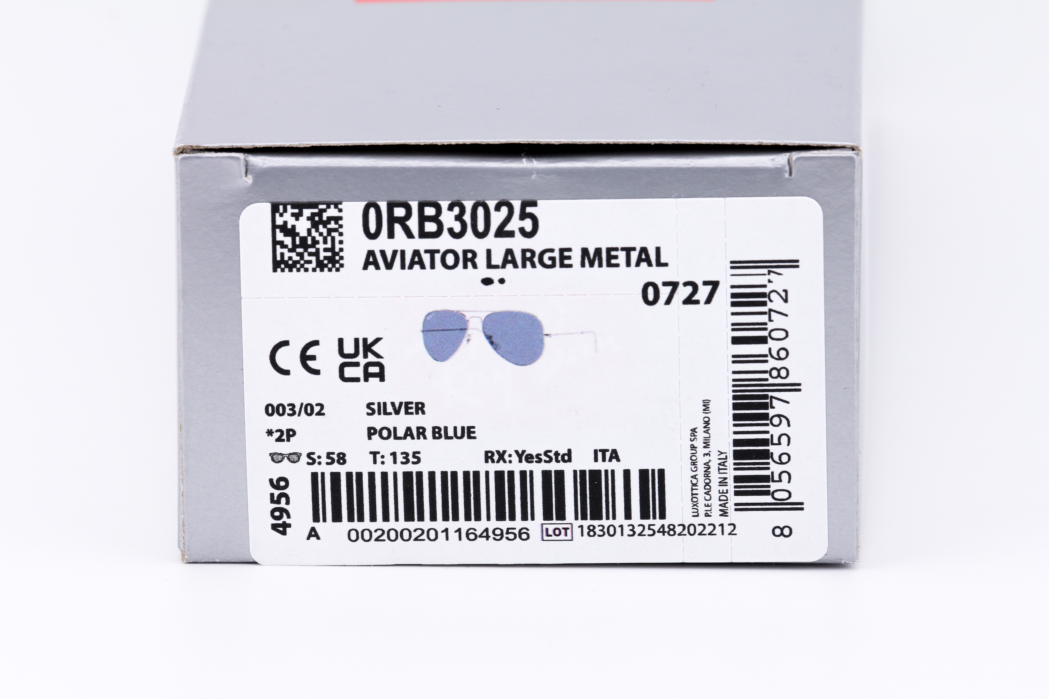 RayBan Aviator RB3025 003/02 Polarized Lens