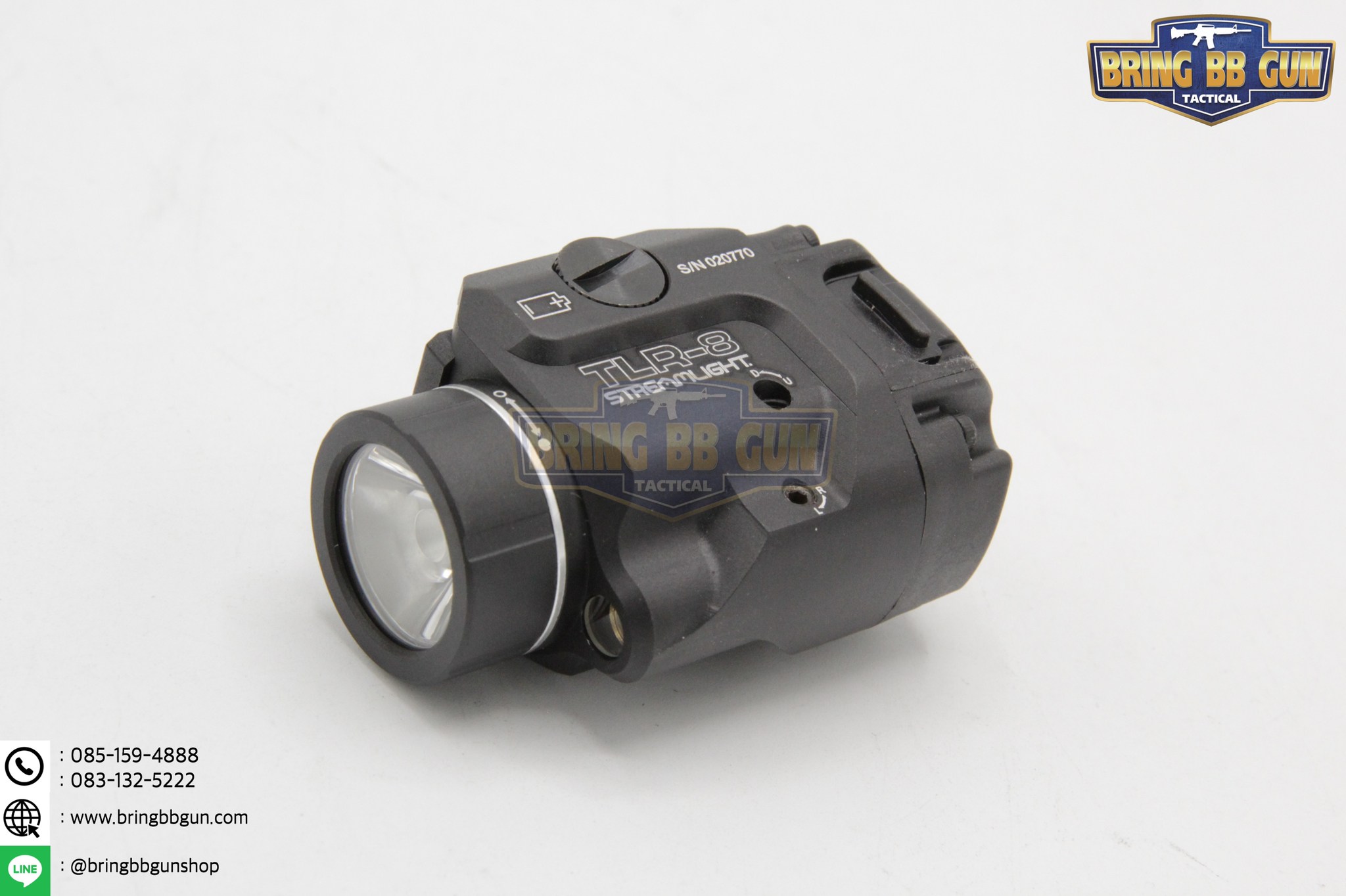 ไฟฉายและเลเซอร์สีแดง ติดปืนสั้น Streamlight รุ่นTLR-8
