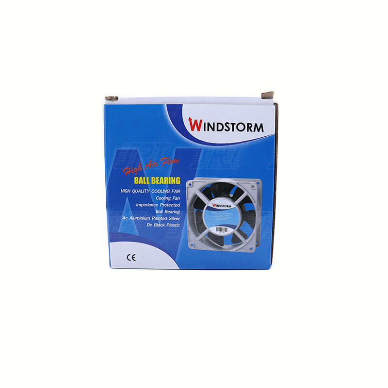 พัดลมระบายความร้อน พัดลมระบายอากาศ พัดลมเหลี่ยม 110V | WB123H7PS-A1L-G WINDSTORM | 05-WB123-110V