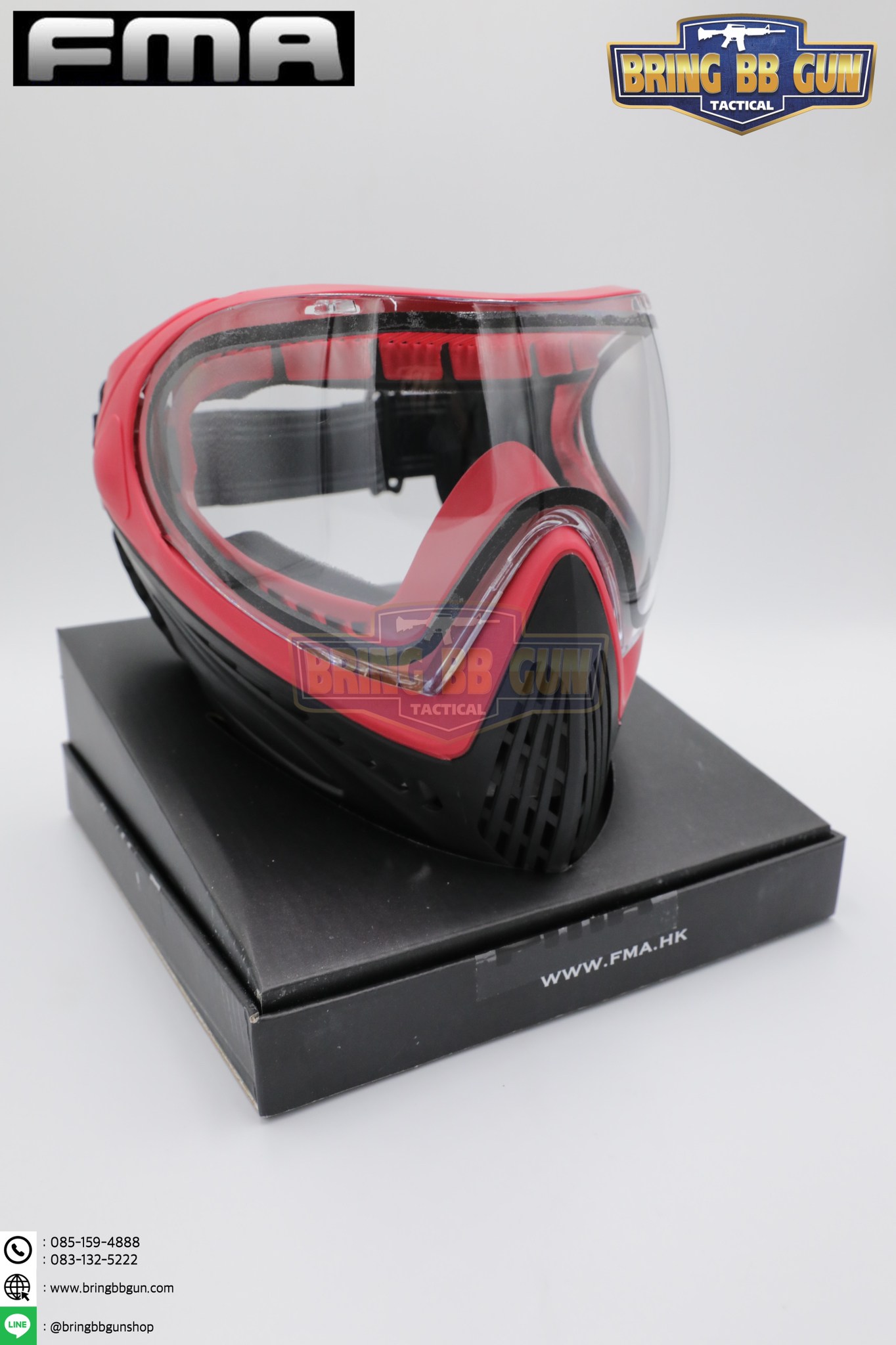 หน้ากาก F1 ยี่ห้อ FMA รุ่น เลนส์2ชั้น