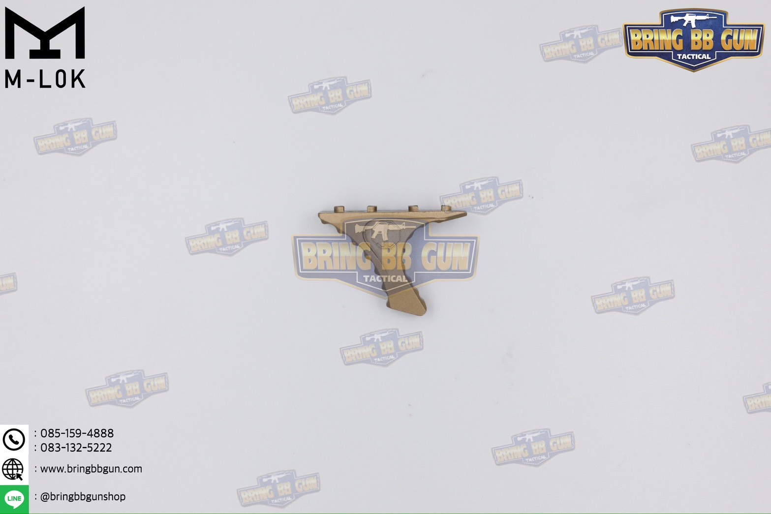 กริ๊ปมือหน้า JMac HRD (Hand Retention Device) (ใช้ได้กับชุดหน้าระบบราง M-Lok เท่านั้น)