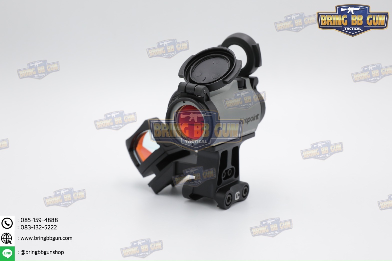 ขาจับดอท+ขาเฉียง C1 (ขาจับดอท C1 + ขาเฉียงติดดอท RMR) (Condition One) (Aimpoint Micro T1/T2) (Micro Footprint) (Optic Mount)