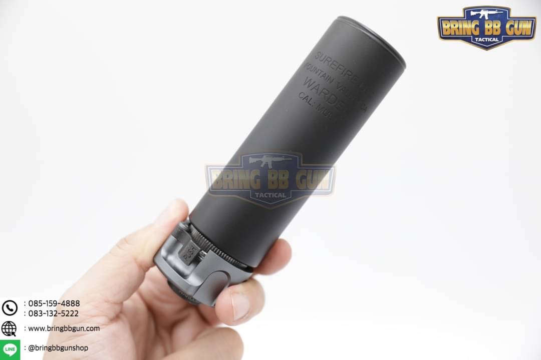 เก็บเสียง+ปลอกลดแสง ยี่ห้อ Surefire รุ่น Warden 5” (Warden Suppressor 5” & Warcomp)