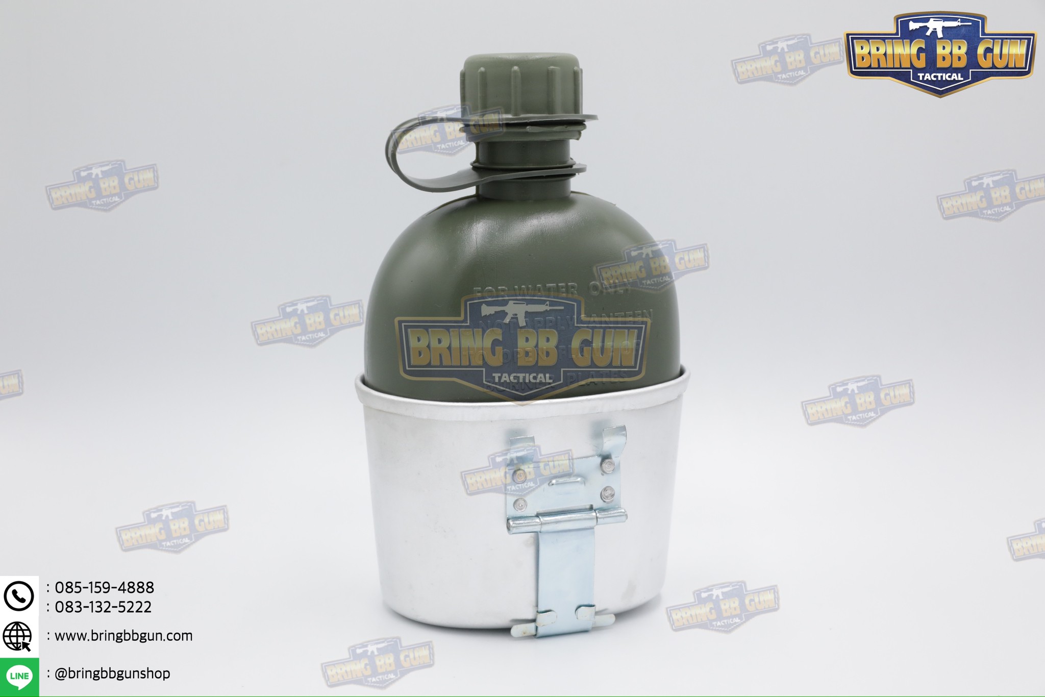 กระติกน้ำ รด. (2in1) (กระติกน้ำทหาร) (กระติกน้ำสนาม) (ขวดน้ำสนาม) (ขวดน้ำพกพา) (รักษาดินแดน) (นักศึกษาวิชาทหาร) (เดินป่า)