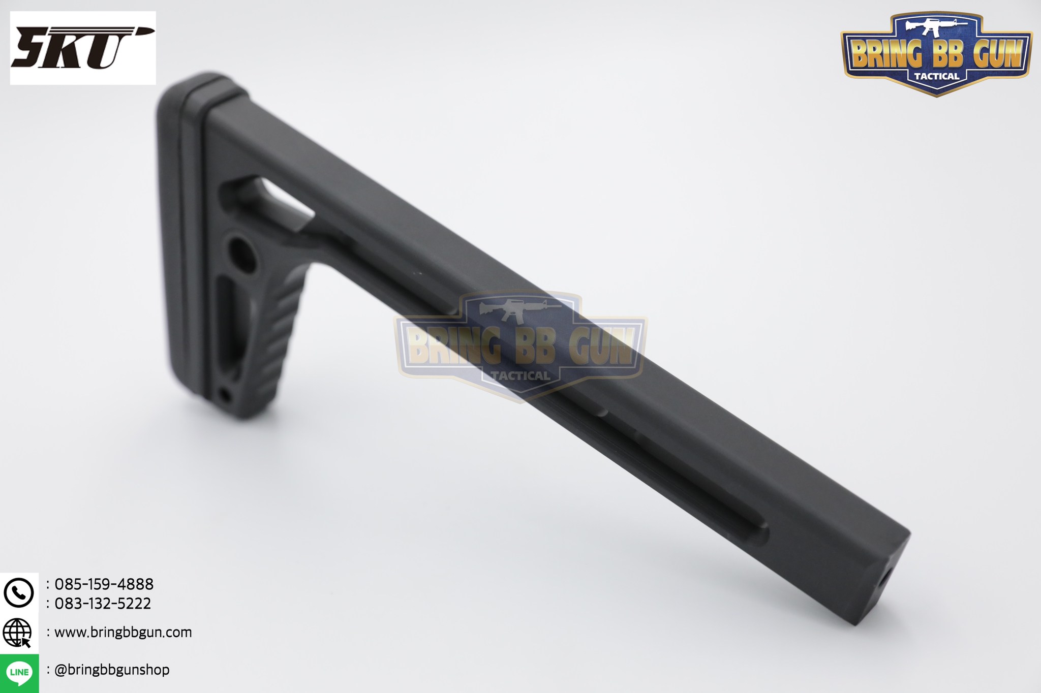 พานท้ายปืนแบบพับได้ ยี่ห้อ 5KU รุ่น Minimalist Folding Stock