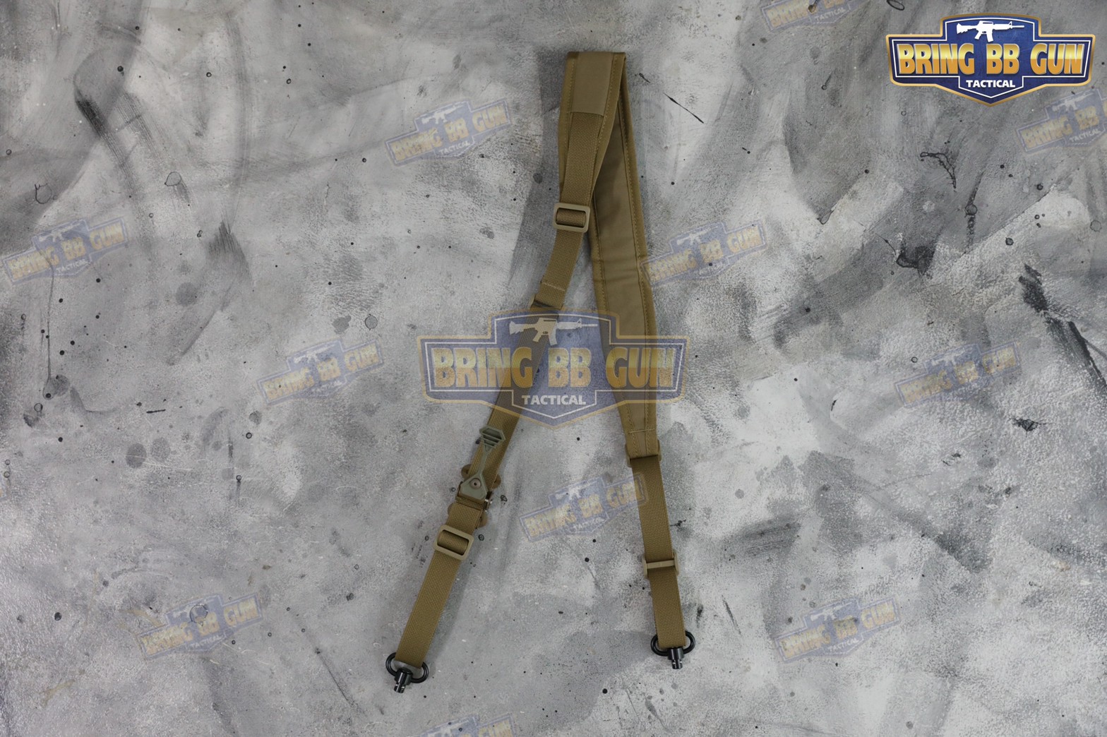 สายสะพายปืน ทรง VTAC (Padded Sling) (Adjustable dual point tactical function rope)