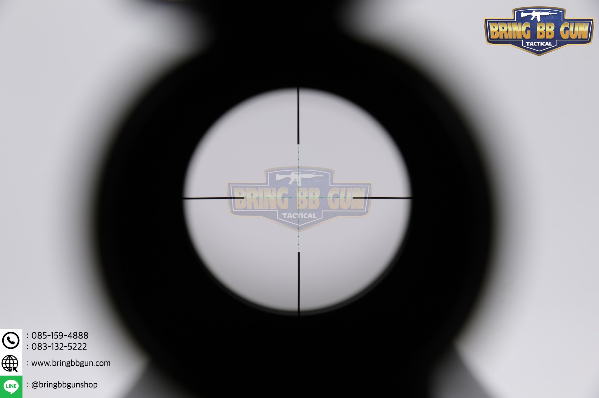 สโคปยิงไว 1.5-4x30 ยี่ห้อ ANS (CQB Scope 1.5-4x30) เป้ามี2แบบให้เลือก #Mil-Dot (เป้าเครื่องหมายบวก) #Arrow Reticle (เป้าลูกศร)