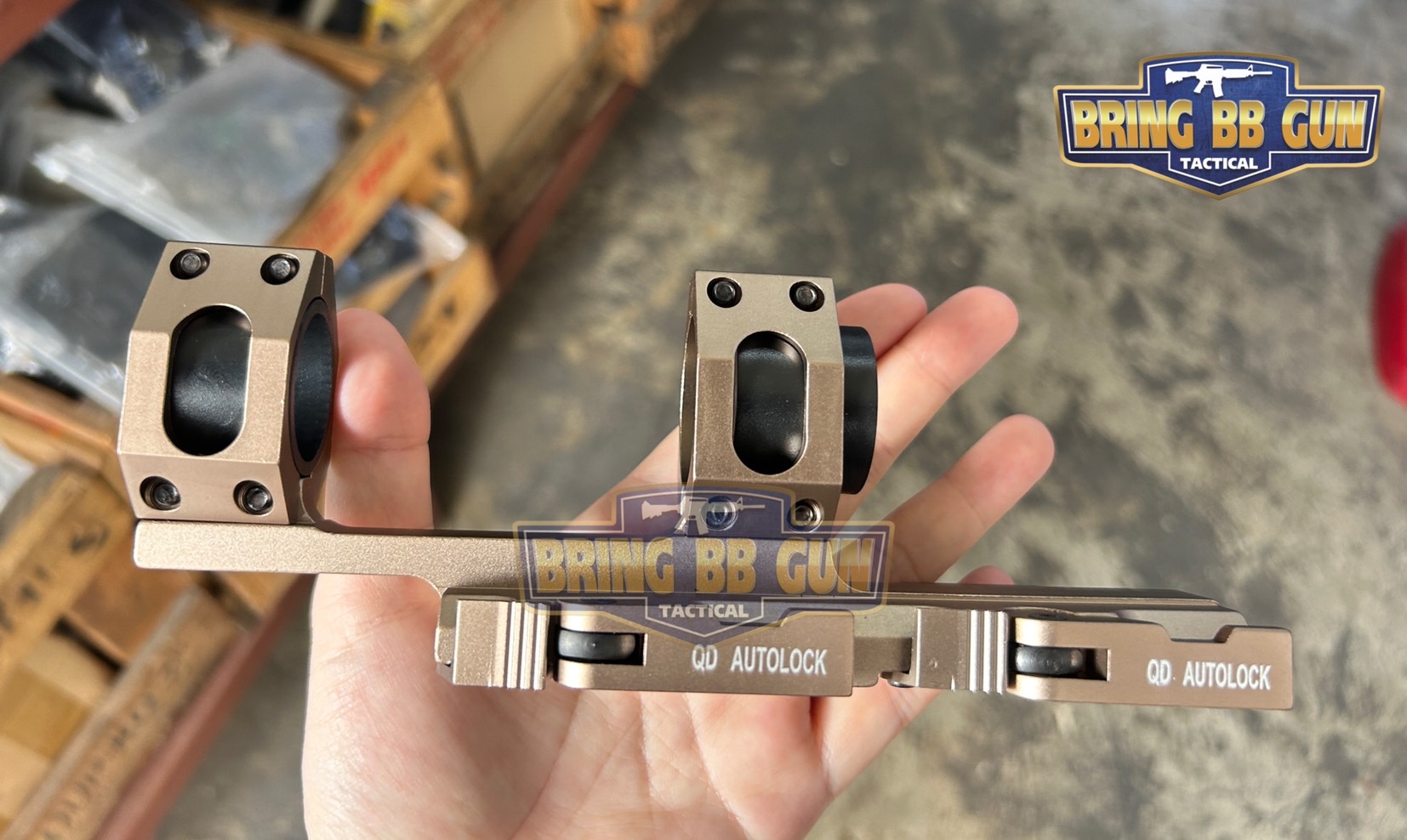 ขาจับกล้อง SPR Recon QD วง25-30mm. (ขาจับกล้อง ปลดไว) (QDautolock)