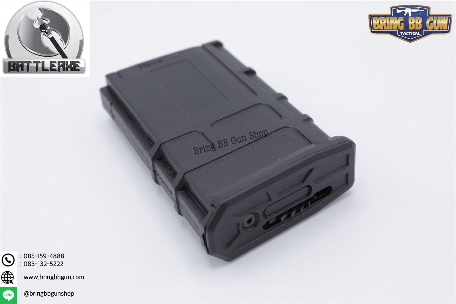 แม็กกาซีน M4 แบบปั่น ทรง P-mag (สั้น) (P-mag Mid-cap magazine)