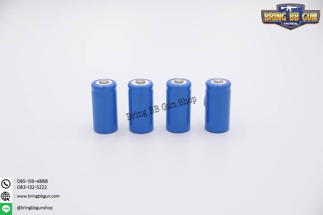 ถ่านชาร์จ CR123a / CR2 / 18650