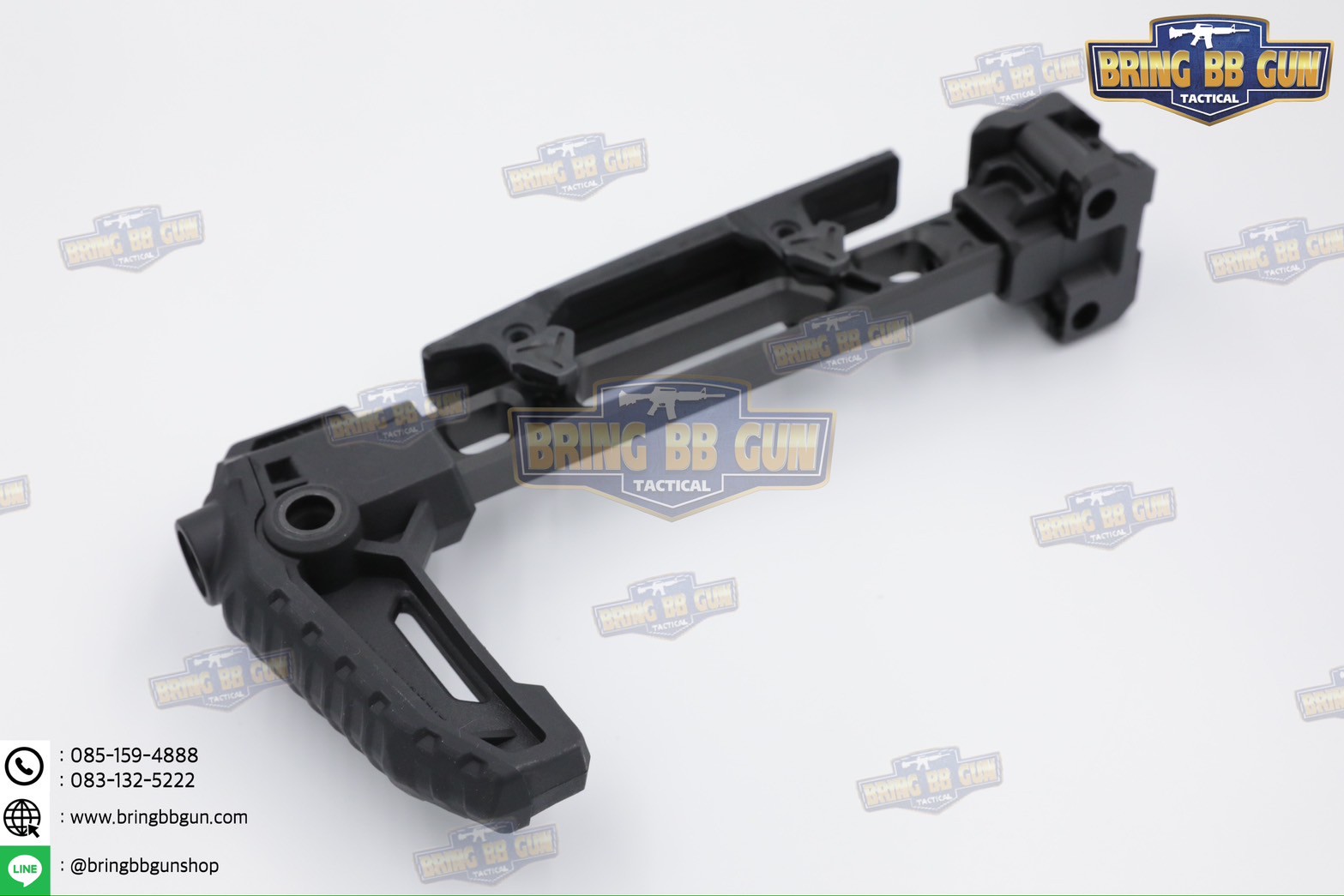 พานท้ายปืนแบบพับได้2ฝั่ง (Strike Dual Folding Adapter) รุ่น Strike FSA Dual Folder (The Strike Dual Folding Adapter) (Dual Folding Adapter) (Strike Hard,Strike Fast) (SI) (MCX) (MPX) (1913)