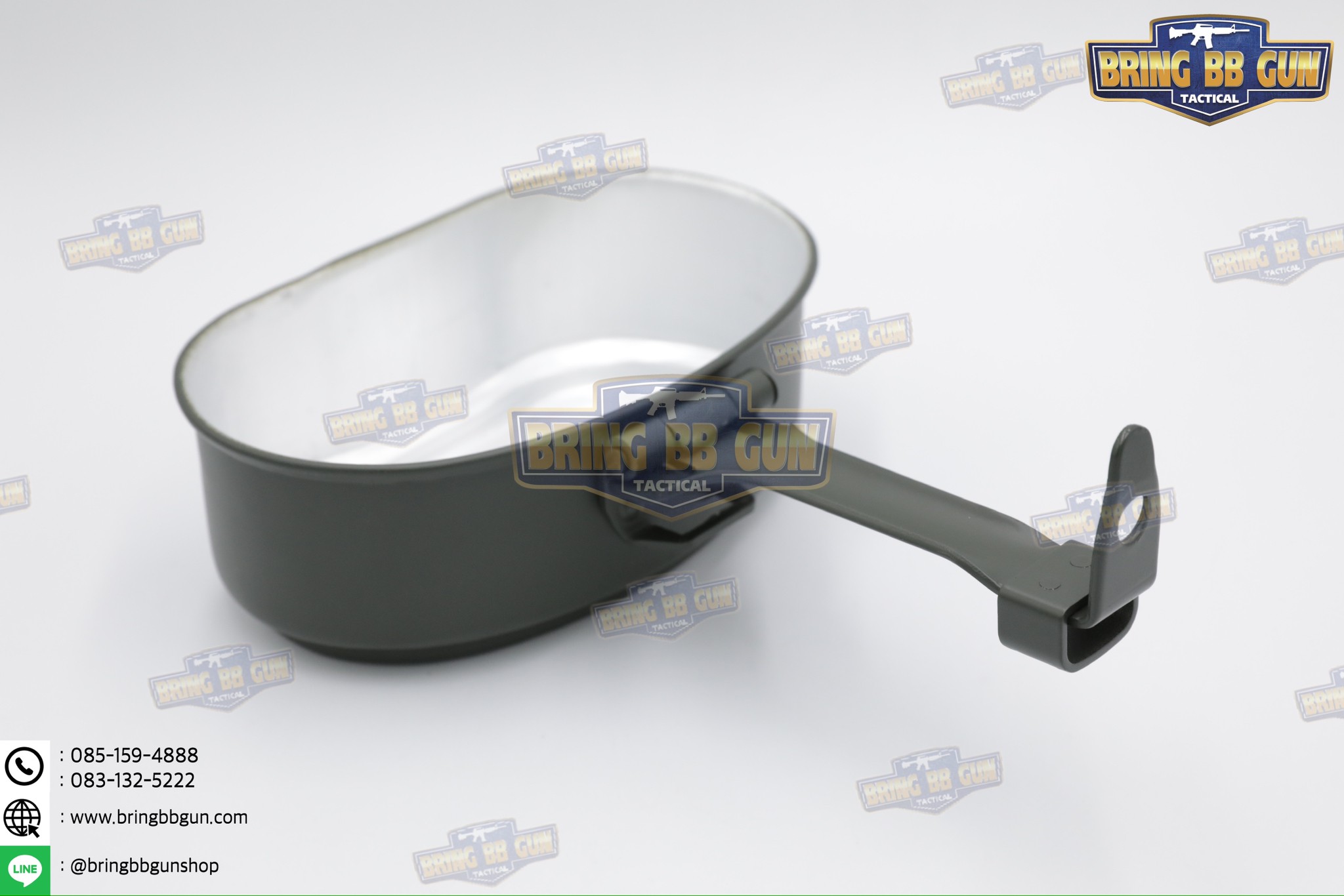 หม้อสนาม (ทรงเยอรมัน) (หม้อสนาม ทบ.) (หม้อสนามอเนกประสงค์) (เดินป่า)(เข้าค่าย)(Camping) (ทหารพราน)(ลาดตระเวน)(เขาชนไก่)