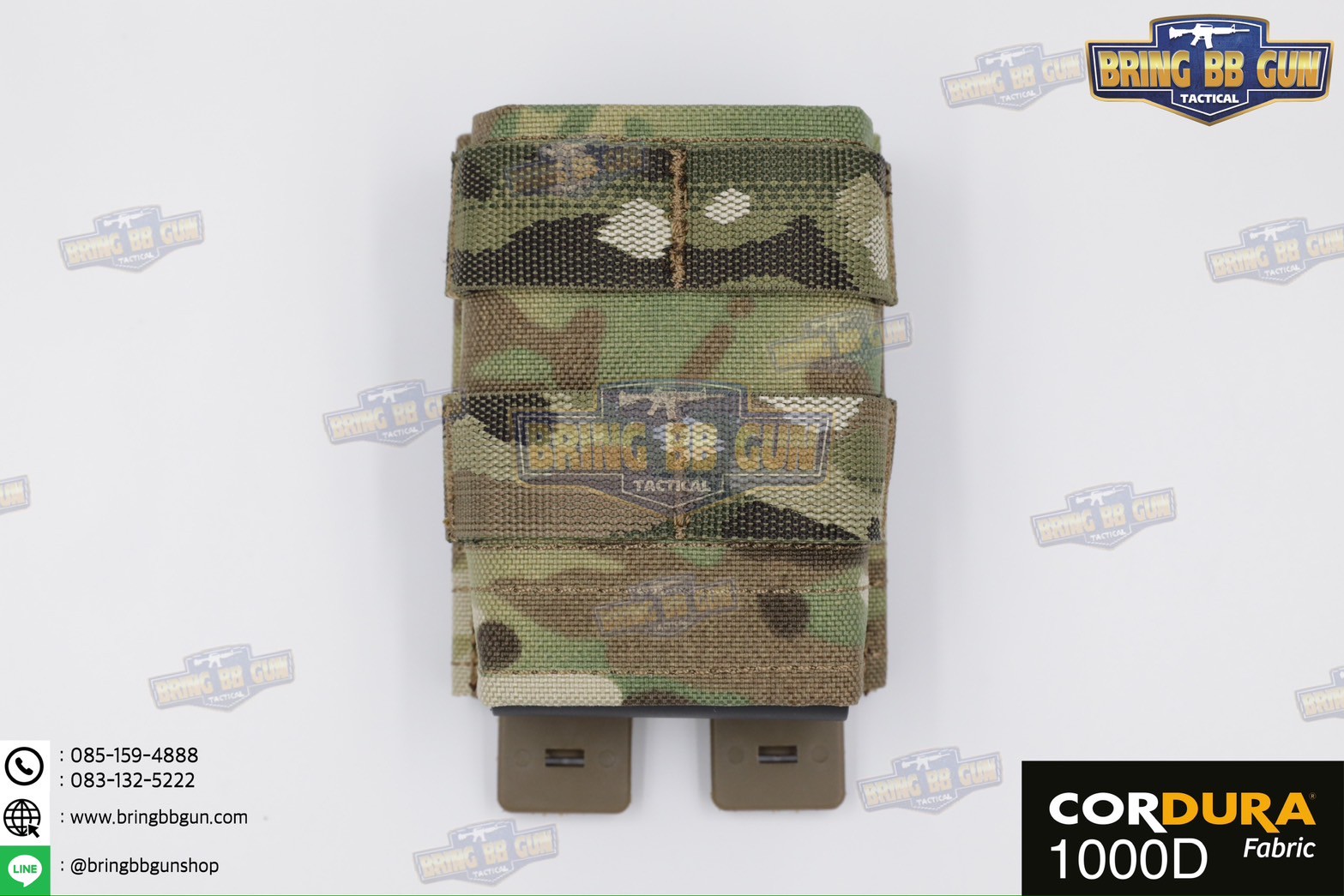 เพ้าแม็กกาซีนปืนยาว ทรง ESS รุ่น 5.56 (ซองแม็กกาซีนแบบเดี่ยว ESS รุ่น 5.56) (FAST 5.56 Single Soft Pouch)