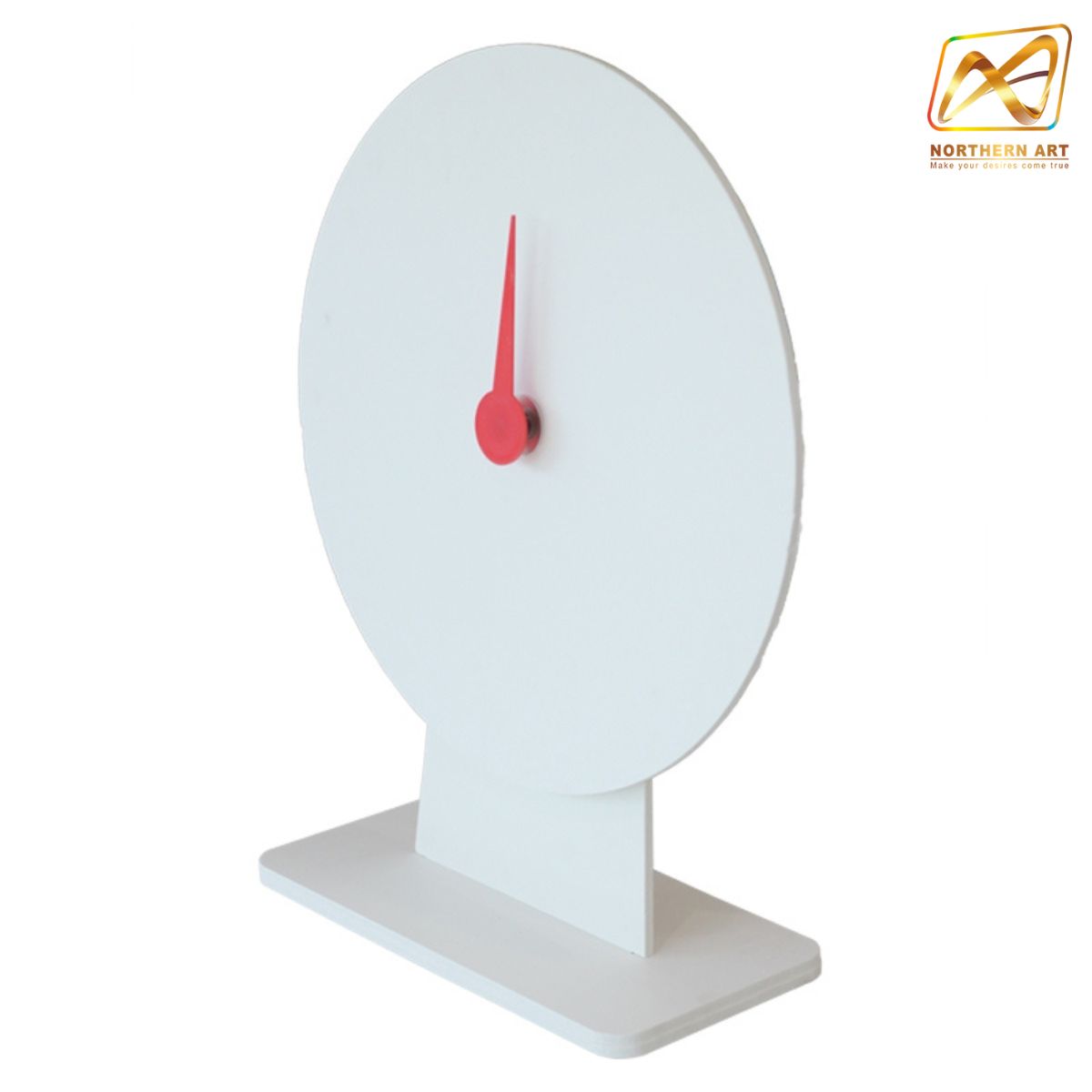 เช่าเกมส์วงล้อตั้งโต๊ะ ขนาดวงล้อ 50 ซม. สูง 61.5 ซม. วัสดุพลาสวูดสีขาว หนา 10-15 มม.