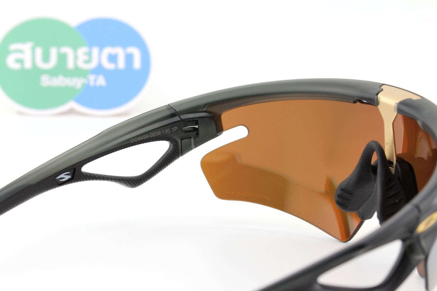 Oakley Sphaera Slash Matte Olive Ink / Prizm 24K Polarized SKU#OO9499-05