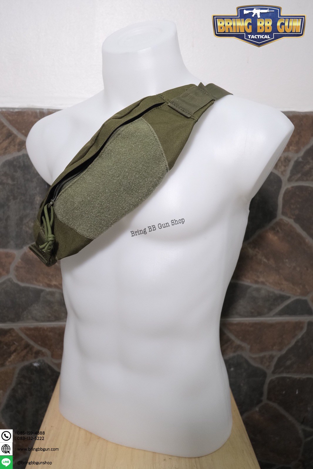 กระเป๋าสะพายข้าง-คาดอก-คาดเอว รุ่น Mini (คาดเอวจักรยาน)