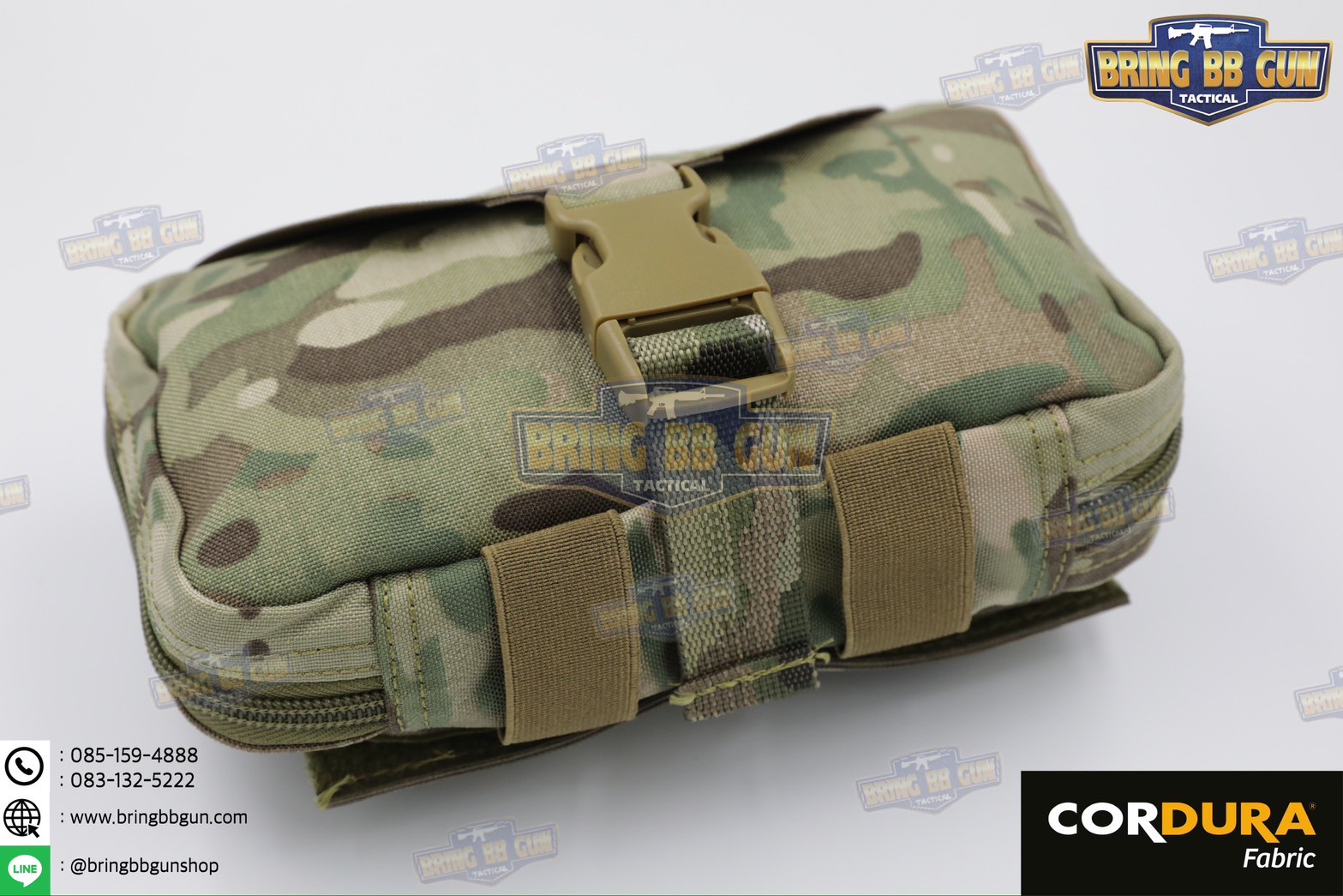 กระเป๋าพยาบาลสนาม B04 ทรง CT Resgear IFAK (แบบกระตุกไว) เพ้า IFAK รุ่น B04 (IFAK Pouch) (Medic Pouch)