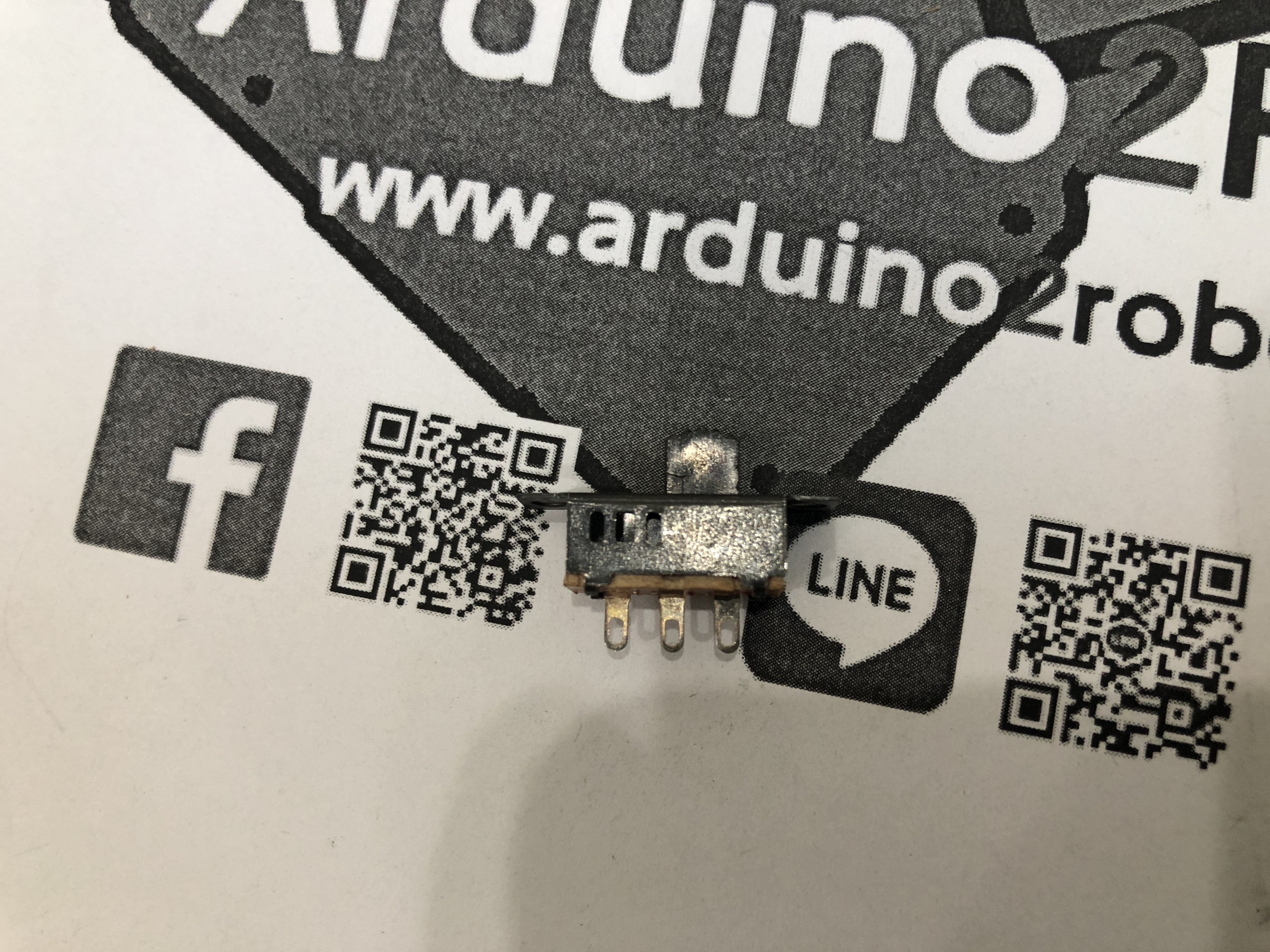 slide switch 3 pin 19x6x13 mm