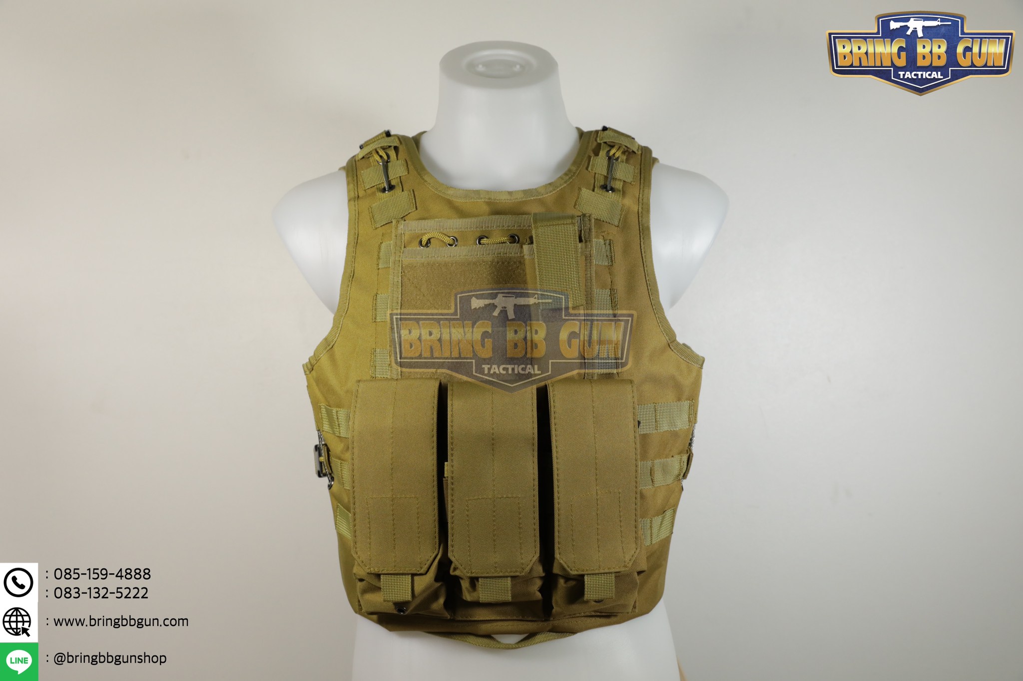 เสื้อเวส รุ่น สลิง (เสื้อเวสสลิง) (เวสสลิง) (เสื้อเกราะ Vest สลิง)