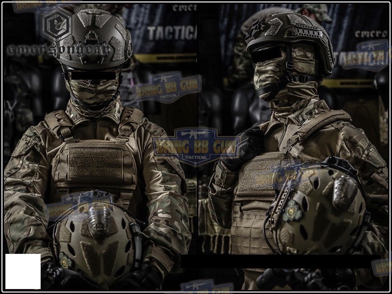 หมวก FAST SF SUPER HIGH CUT ยี่ห้อ Emerson (Emersongear Fast SF Super High Cut Tactical Helmet) (Ultra High Cut) (Super High Cut) (Tactical Helmet) (OPS-C)