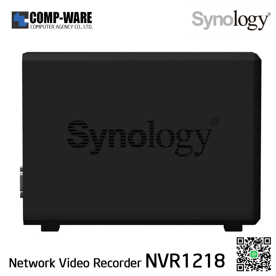Synology Network Video Recorder NVR1218 (12CH), No HDD