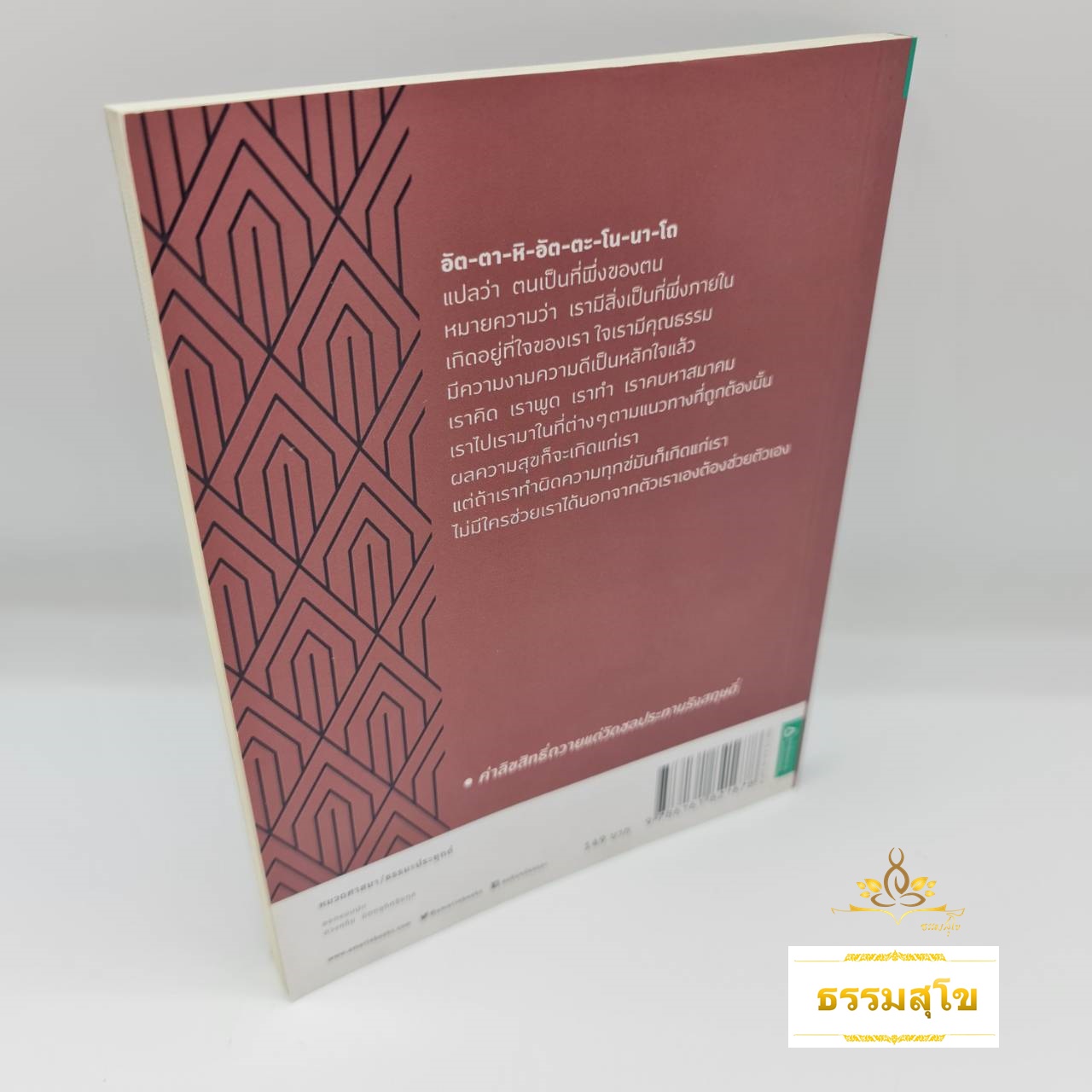 ชีวิตดีทันทีเมื่อมีธรรม : หลักปฏิบัติเพื่อการประพฤติตนเป็นคนที่ดีและมีความสุขมากขึ้น
