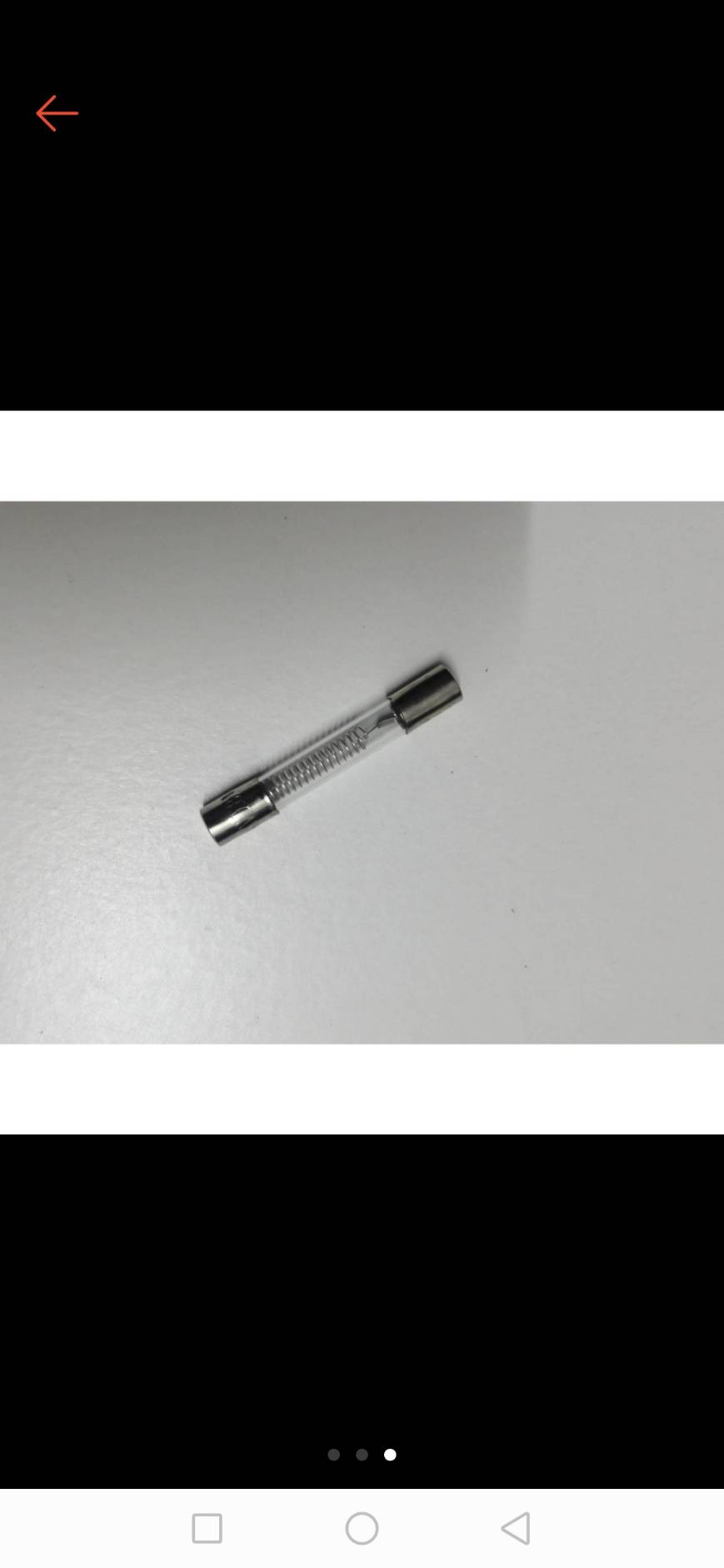 0000177 ฟิวส์ ไมโครเวฟ 5KV 800 MA (0.8A) Microwave Oven Fuse